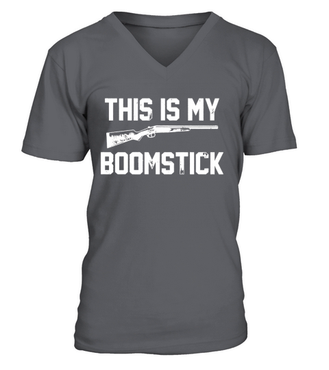 This Is My Boomstick V-Neck T-shirt