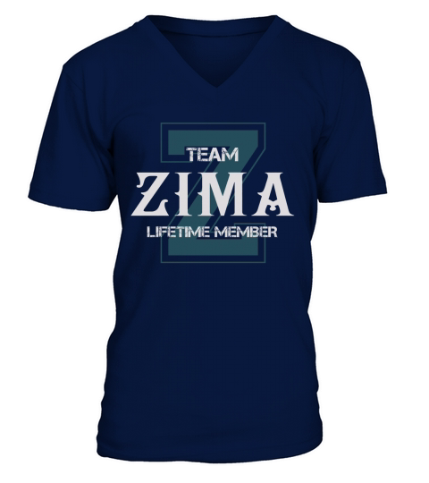 ZIMA Shirts - Team ZIMA Lifetime Member Name Shirts V-Neck T-shirt