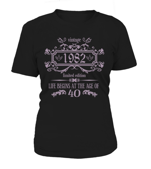 40th Birthday Gifts for Women Ladies Royal Vintage Women's T-Shirt