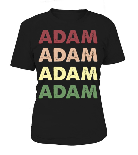 Adam Shirt - Funny Vintage Personalized Adam Women's T-Shirt