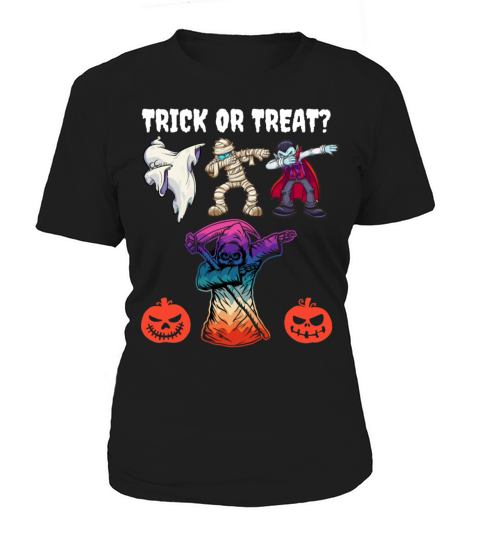Halloween dabbing Trick or Treat October pumkin 2 Women's T-Shirt