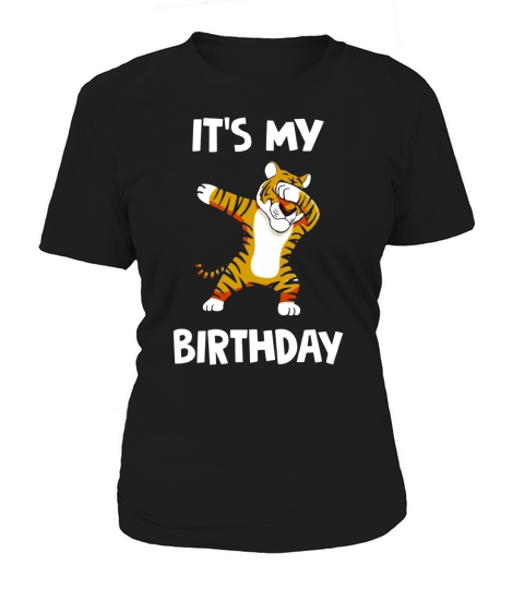 Its My Birthday Dabbing Tiger Dab Dancing Boy Girl T-shirt Women's T-Shirt