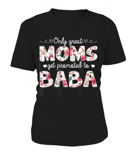 Muttertag Große Mütter werden zu Baba befördert Women's T-Shirt