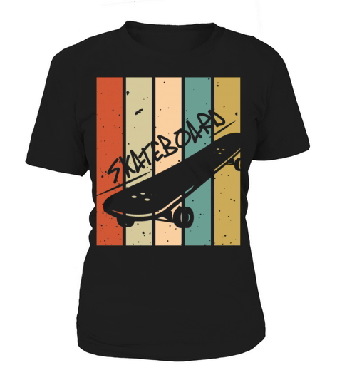 Retro Vintage Skateboard Women's T-Shirt