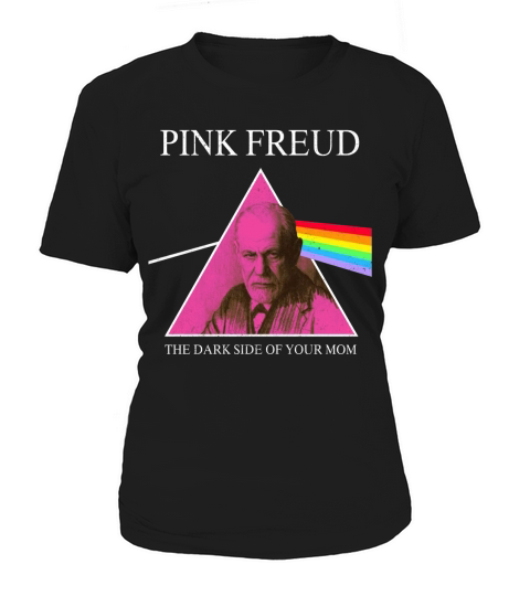 The Dark Side Of Your Mom Pink Freud - Baby Onesie Women's T-Shirt