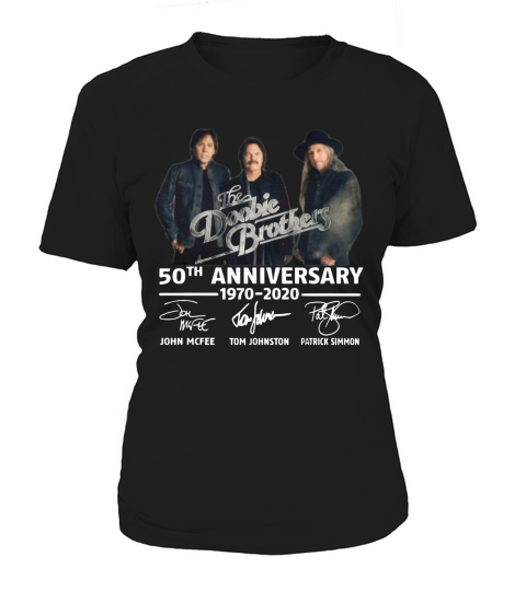The Doobie Brothers 50th anniversary 1970-2020 signatures shirt Women's T-Shirt
