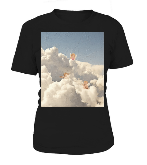 Vintage Cloud Aesthetic Dreamcore Angelcore Angel Women's T-Shirt