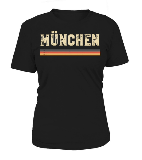Vintage Munchen Munich National Flag Women's T-Shirt