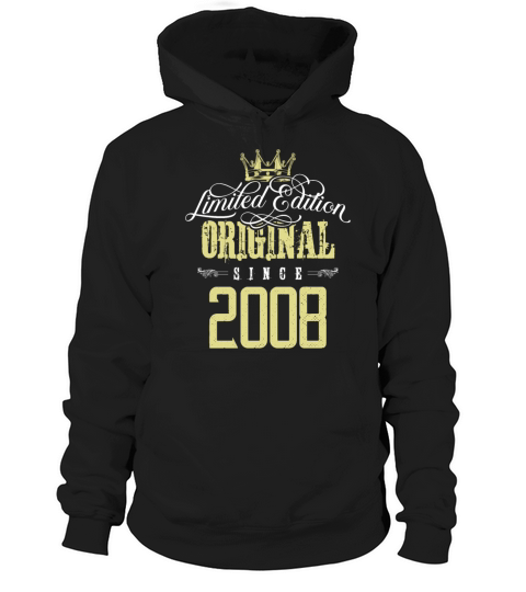 2008 limited edition Hoodie Unisex