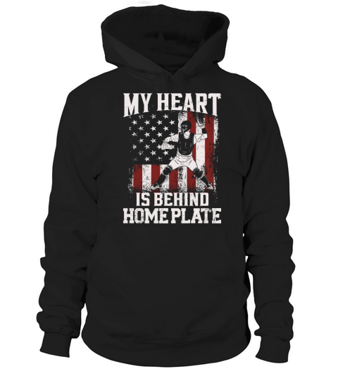 Baseball Fan Catcher Vintage Hoodie Unisex