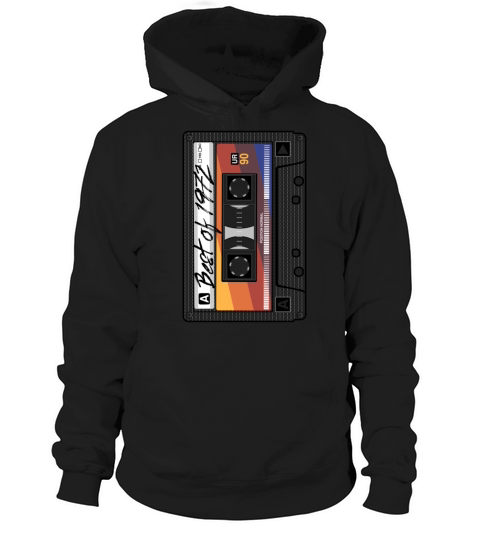 Best Of 1972 Mixtape Cassette Music Mix 70s Party Hoodie Unisex