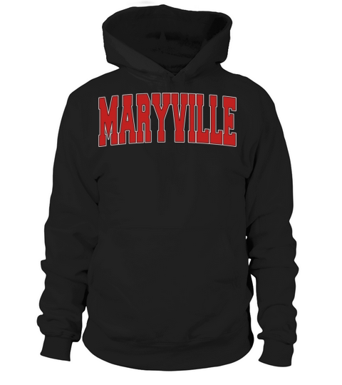 Maryville Mo Missouri Varsity Style Usa Vintage Sp Hoodie Unisex