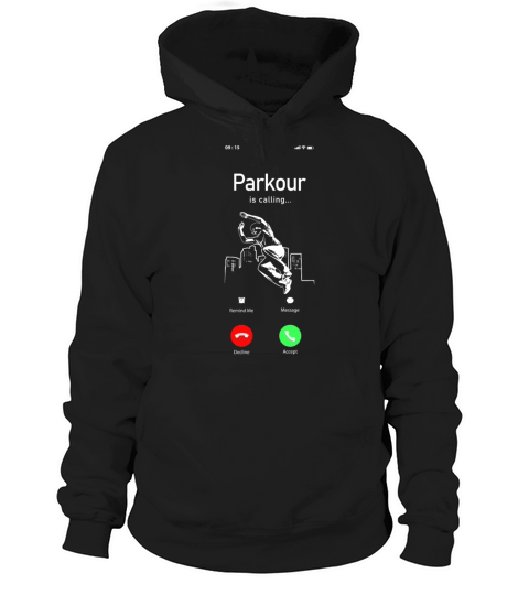 Parkour Free Running Traceur Phone Hoodie Unisex