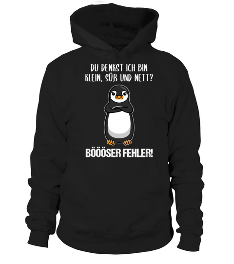 Penguin Small Sweet Nice Funny Quote Gift Hoodie Unisex