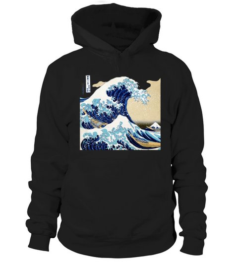 Vintage Kanagawa | The Great Wave T-Shirt | Japanese Art Hoodie Unisex