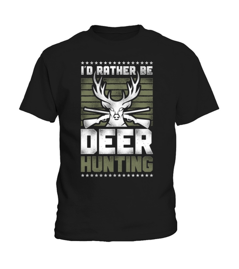 Buck Deer Hunting Hunter Vintage Kids T-Shirt