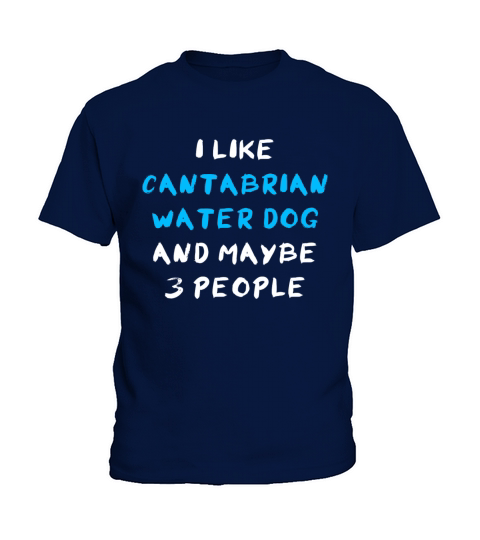 Cantabrian Water Dog Funny Kids T-Shirt