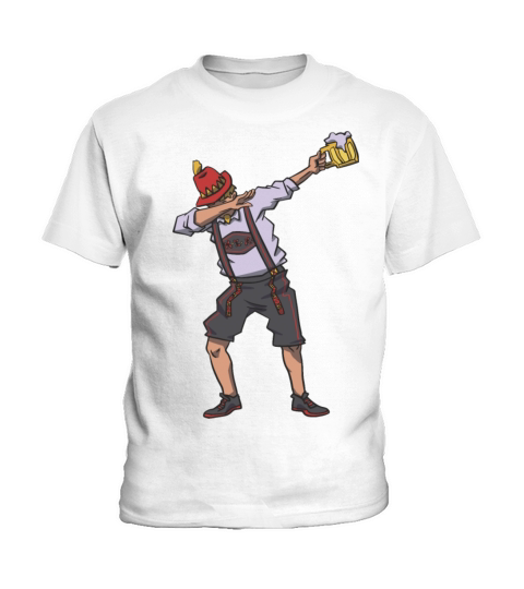 Dabbing German Oktoberfest Kids T-Shirt