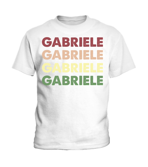 Gabriele Shirt - Funny Personalized Name Gabriele Kids T-Shirt