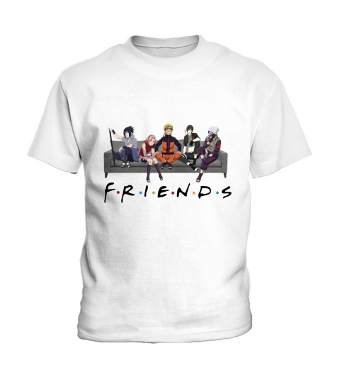 Naruto Sakura Sasuke Sai and Kakashi Friends Kids T-Shirt