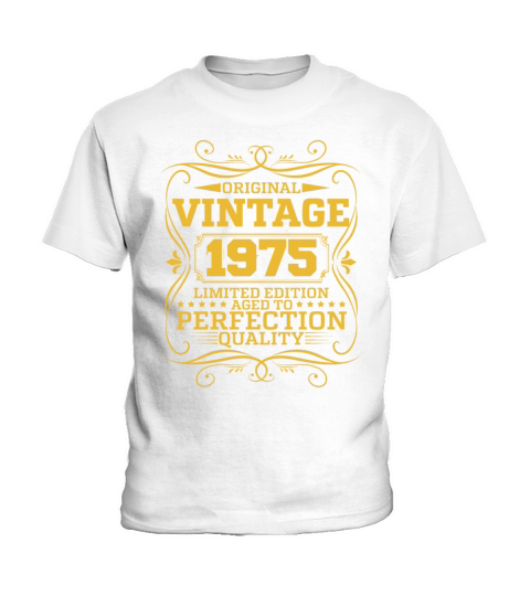 Vintage 1975 Original Limited Edition Kids T-Shirt