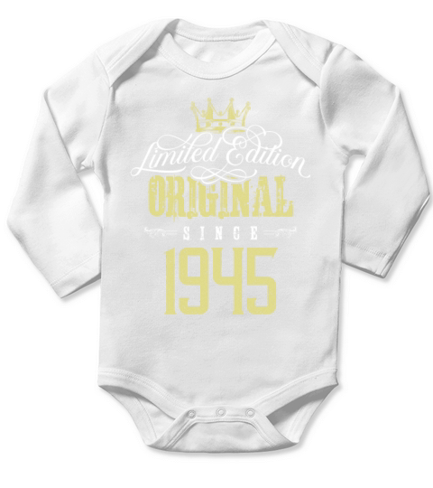 1945 limited edition Long Sleeve Baby One-Piece