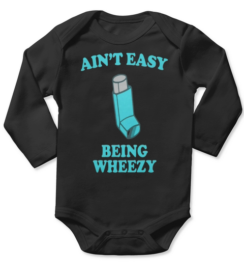 Ain t Easy Being Wheezy - Women’s Vintage Sport T-Shirt 1 Long Sleeve Baby One-Piece