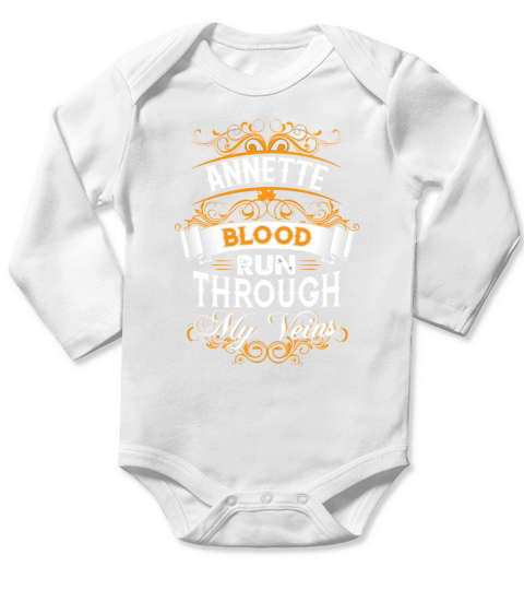 ANNETTE Name shirt, ANNETTE Funny Name, ANNETTE Family Name Gifts T Shirt Long Sleeve Baby One-Piece