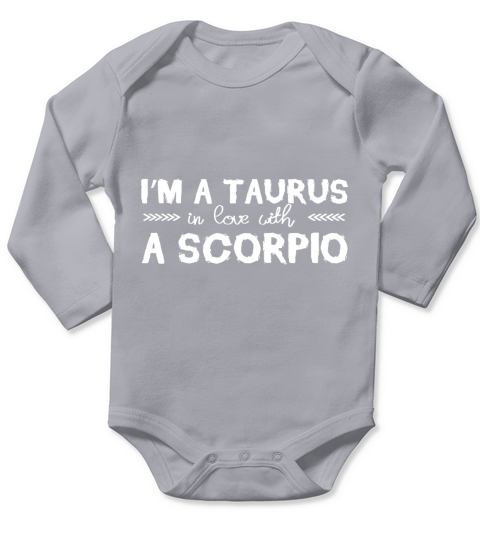 Astrology Holiday Shirt Taurus Love Scorpio Zodiac Sign Gift Long Sleeve Baby One-Piece