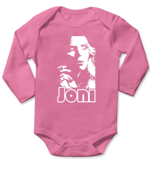 Joni Mitchell Long Sleeve Baby One-Piece