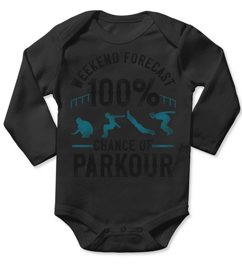 Parkour Free Running Traceur Long Sleeve Baby One-Piece
