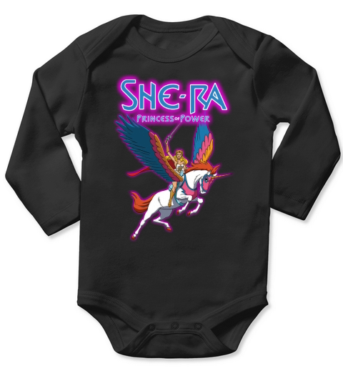 SheRa Princess Of Power Long Sleeve Baby One-Piece