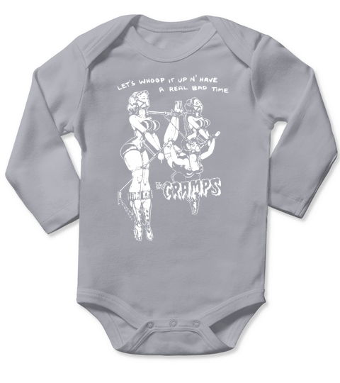 The Cramps, Real Bad Time Long Sleeve Baby One-Piece