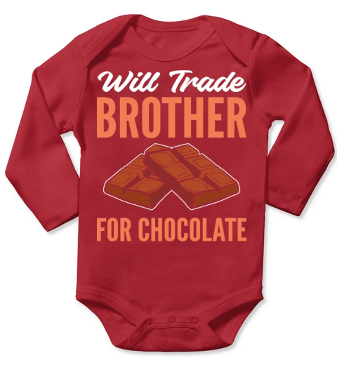 Will Trade Brother Sweet tooth Gift Long Sleeve Baby One-Piece