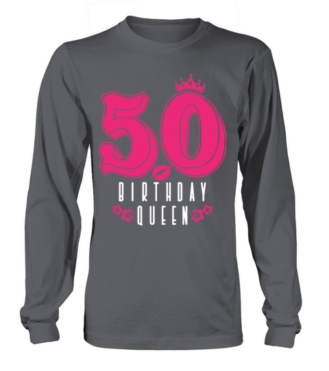 50th Birthday 50 Fifty Fiftieth Age Anniversary Long sleeved Unisex