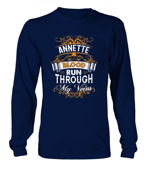 ANNETTE Name shirt, ANNETTE Funny Name, ANNETTE Family Name Gifts T Shirt Long sleeved Unisex