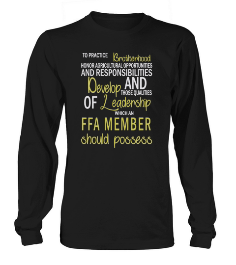 ffa member Long sleeved Unisex