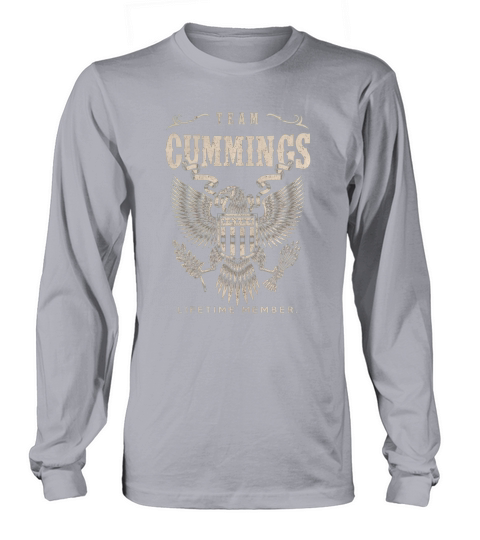 Team CUMMINGS Lifetime Member Long sleeved Unisex