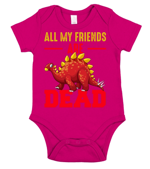 All my friends are dead Short Sleeve Baby One-Piece