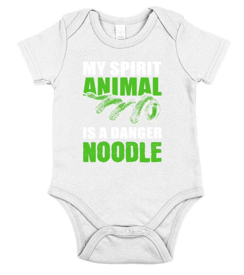 Danger Noodle Year of Snake Gift Short Sleeve Baby One-Piece