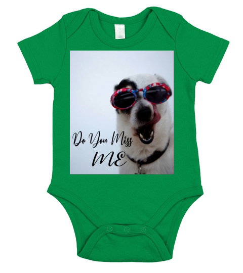 Do You miss me - nicedog Short Sleeve Baby One-Piece