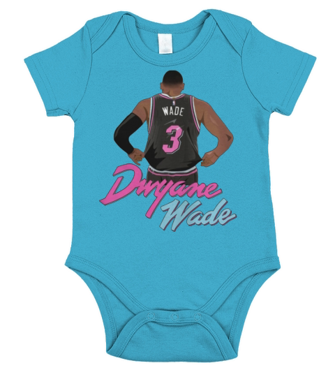 Dwyane Wade Short Sleeve Baby One-Piece