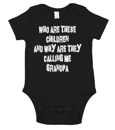 Funny Grandpa SHIRT Short Sleeve Baby One-Piece