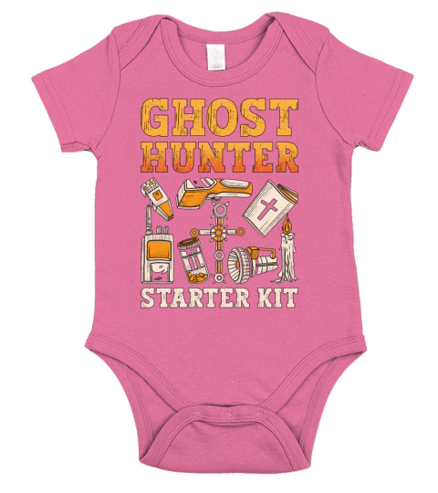 Ghost Hunter Starter Kit Paranormal Ghost Hunting Short Sleeve Baby One-Piece