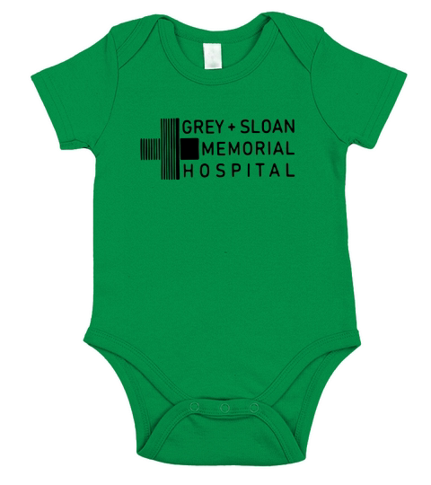 Grey Sloan Memorial Hospital Short Sleeve Baby One-Piece
