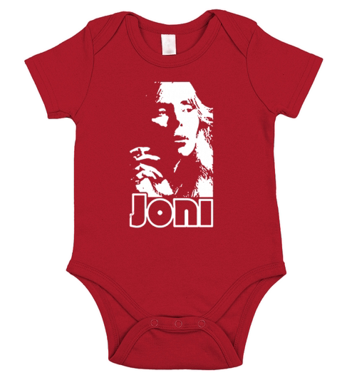 Joni Mitchell Short Sleeve Baby One-Piece