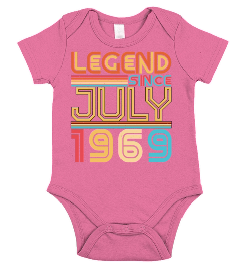 July 1969 Vintage Short Sleeve Baby One-Piece