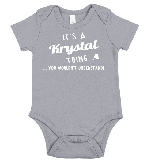 Krystal LIMTED EDITION Short Sleeve Baby One-Piece