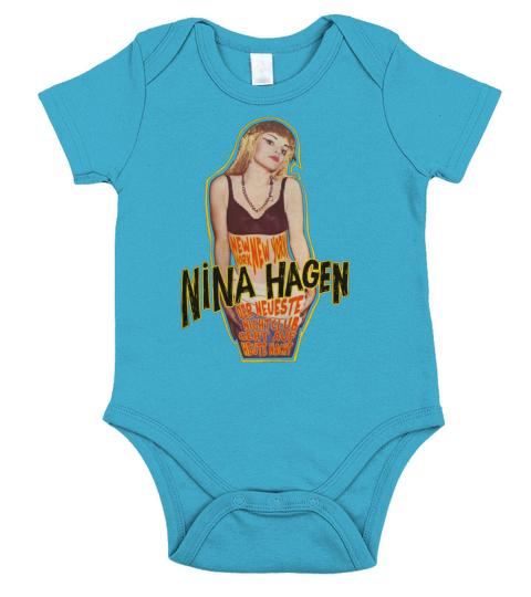 Nina Hagen - New York Ny Short Sleeve Baby One-Piece