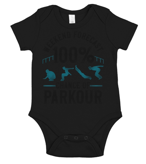 Parkour Free Running Traceur Short Sleeve Baby One-Piece